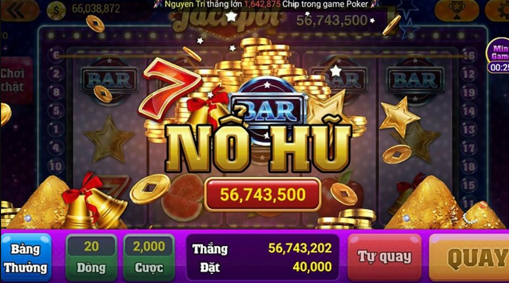 Sảnh nổ hũ số một hiện nay
